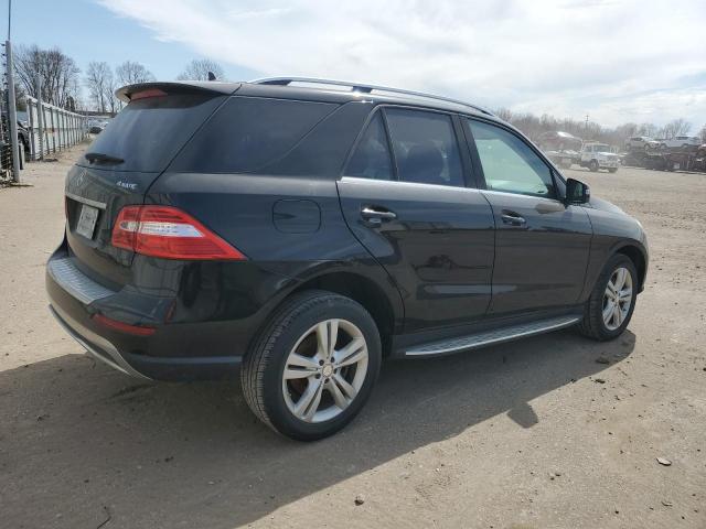 4JGDA5HB3DA171578 - 2013 MERCEDES-BENZ ML 350 4MATIC BLACK photo 3