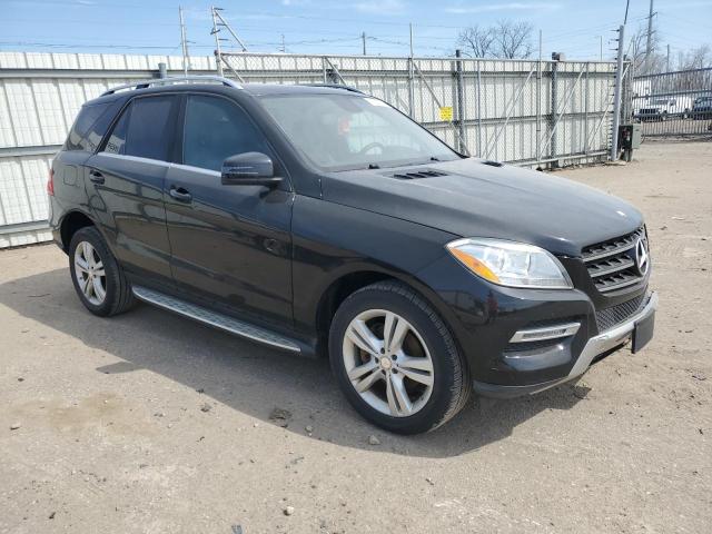 4JGDA5HB3DA171578 - 2013 MERCEDES-BENZ ML 350 4MATIC BLACK photo 4