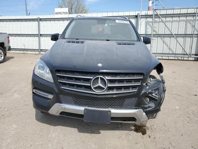 4JGDA5HB3DA171578 - 2013 MERCEDES-BENZ ML 350 4MATIC BLACK photo 5