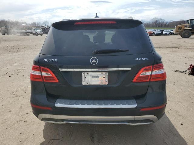 4JGDA5HB3DA171578 - 2013 MERCEDES-BENZ ML 350 4MATIC BLACK photo 6