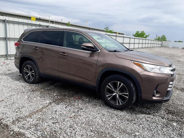 5TDBZRFH8KS954219 - 2019 TOYOTA HIGHLANDER LE BROWN photo 4