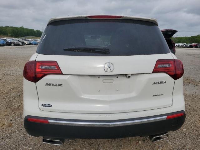 2HNYD2H39DH516211 - 2013 ACURA MDX TECHNOLOGY Blanco foto 6