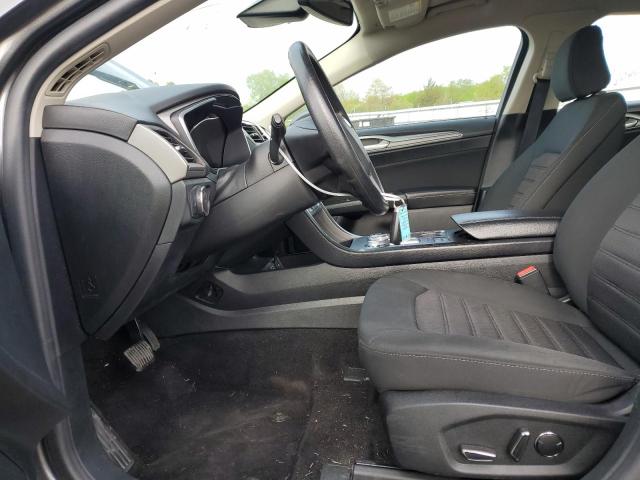 3FA6P0HD9LR109970 - 2020 FORD FUSION SE GRAY photo 7