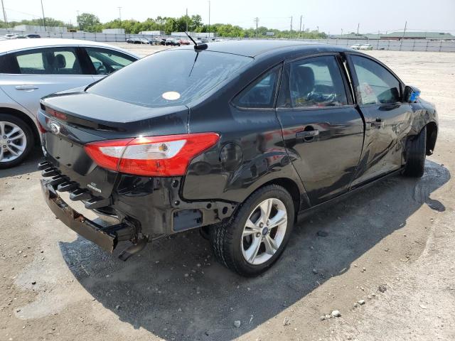 1FADP3F27EL158077 - 2014 FORD FOCUS SE BLACK photo 3