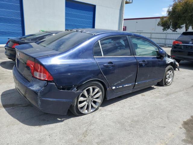 1HGFA16516L080577 - 2006 HONDA CIVIC LX BLUE photo 3