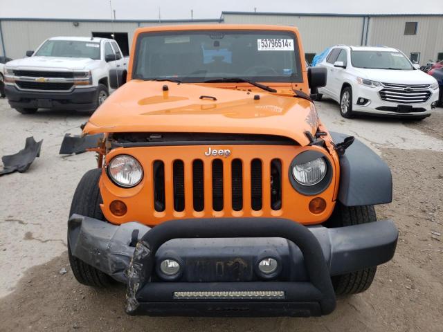 1C4AJWAG4DL514616 - 2013 JEEP WRANGLER SPORT ORANGE photo 5