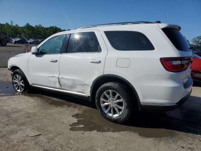 1C4RDJAG3JC291736 - 2018 DODGE DURANGO SXT WHITE photo 2