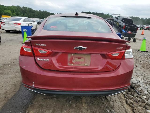 1G1ZG5STXKF153923 - 2019 CHEVROLET MALIBU RS RED photo 6
