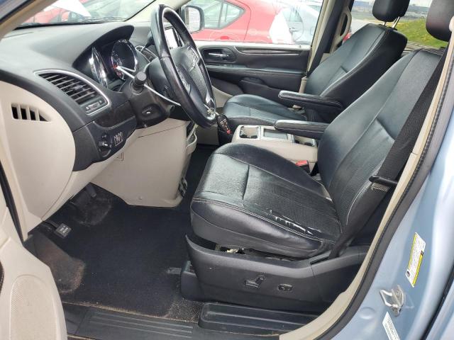 2C4RC1CG7DR665180 - 2013 CHRYSLER TOWN & COU TOURING L BLUE photo 7