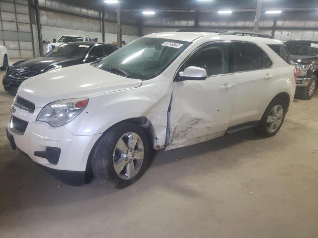 1GNALDEK0DZ126199 - 2013 CHEVROLET EQUINOX LT WHITE photo 1