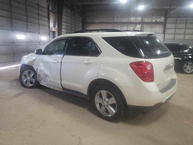 1GNALDEK0DZ126199 - 2013 CHEVROLET EQUINOX LT WHITE photo 2