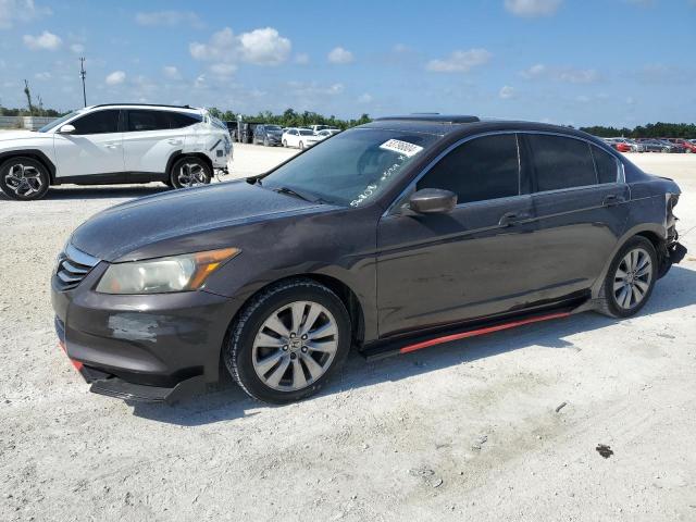 1HGCP2F80CA059101 - 2012 HONDA ACCORD EXL BROWN photo 1