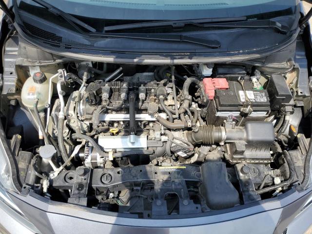 3N1CN8DV9LL915233 - 2020 NISSAN VERSA S GRAY photo 11