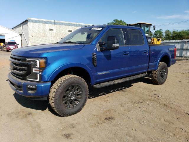 1FT8W2BT2NEE30479 - 2022 FORD F250 SUPER DUTY BLUE photo 1