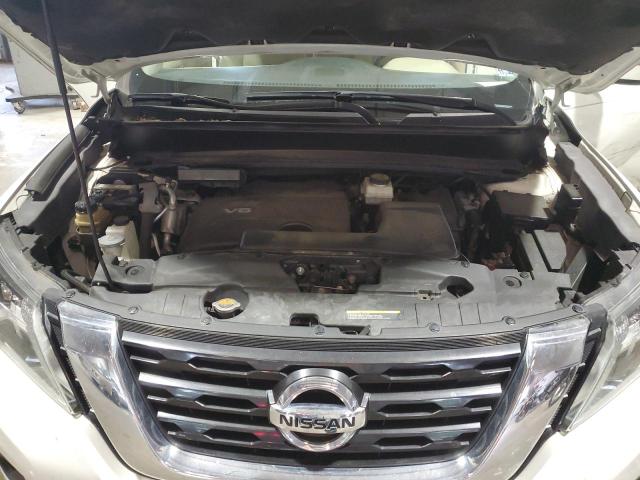 5N1DR2MM9HC602773 - 2017 NISSAN PATHFINDER S WHITE photo 12