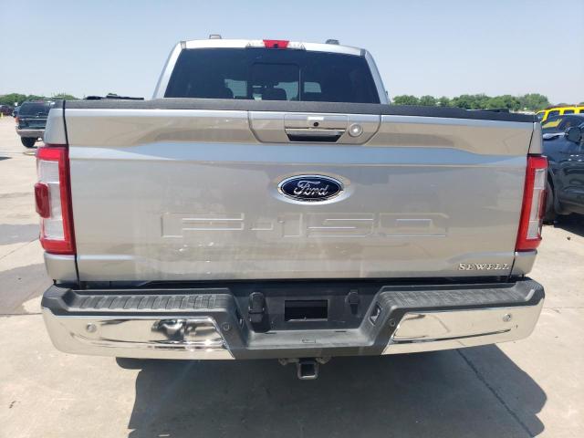 1FTFW1E55NKE79966 - 2022 FORD F150 SUPERCREW SILVER photo 6