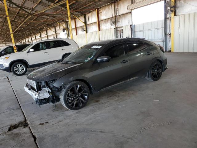 SHHFK7H99KU216366 - 2019 HONDA CIVIC SPORT TOURING CHARCOAL photo 1