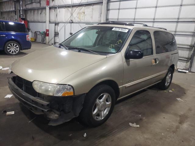 4N2XN11T8XD822169 - 1999 NISSAN QUEST SE BEIGE photo 1