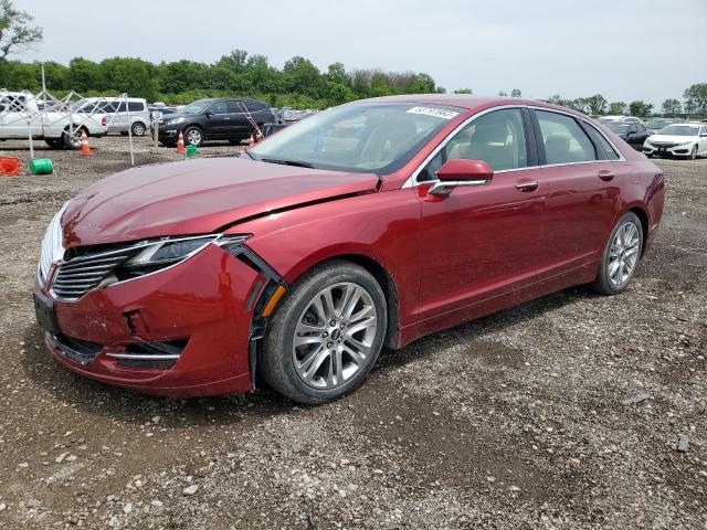 3LN6L2J93DR820553 - 2013 LINCOLN MKZ RED photo 1