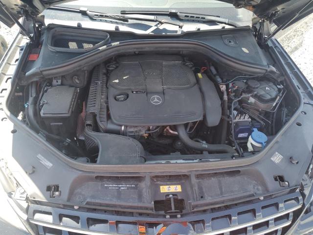 4JGDA5HB0FA532266 - 2015 MERCEDES-BENZ ML 350 4MATIC BLACK photo 12
