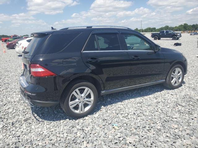 4JGDA5HB0FA532266 - 2015 MERCEDES-BENZ ML 350 4MATIC BLACK photo 3