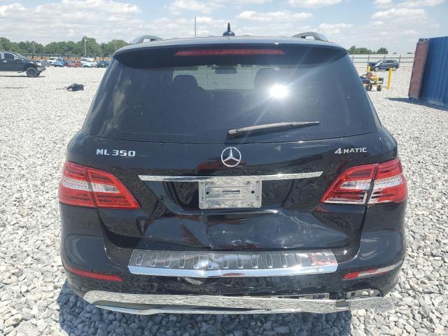 4JGDA5HB0FA532266 - 2015 MERCEDES-BENZ ML 350 4MATIC BLACK photo 6