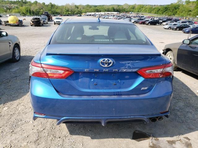 4T1B11HK4KU190894 - 2019 TOYOTA CAMRY L BLUE photo 6