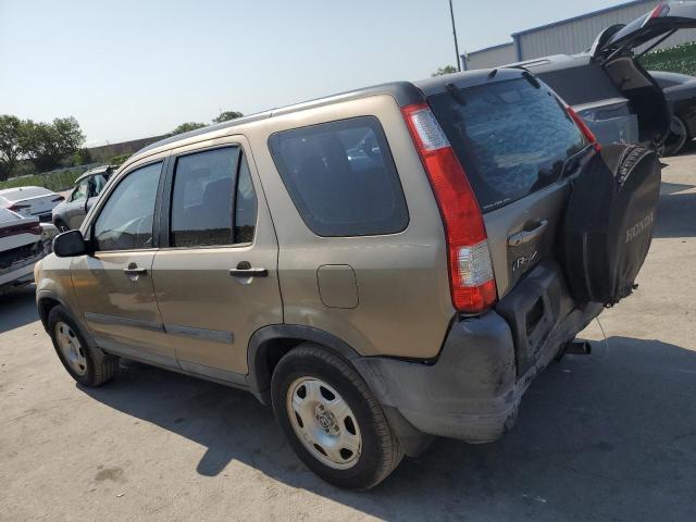 SHSRD78545U322243 - 2005 HONDA CR-V LX TAN photo 2