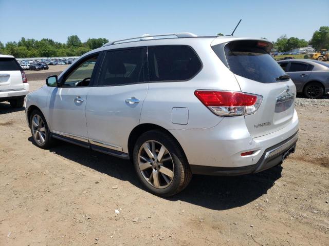 5N1AR2MM5EC649300 - 2014 NISSAN PATHFINDER S SILVER photo 2