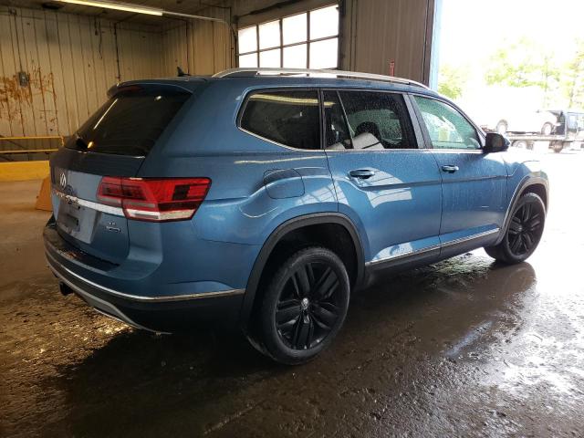 1V2MR2CAXKC530886 - 2019 VOLKSWAGEN ATLAS SEL BLUE photo 3