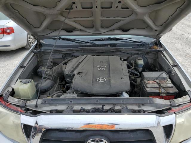 5TEJU62N76Z291996 - 2006 TOYOTA TACOMA DOUBLE CAB PRERUNNER SILVER photo 11