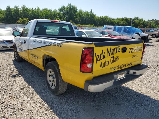 1GCEC14V07Z199033 - 2007 CHEVROLET SILVERADO C1500 CLASSIC WHITE photo 2