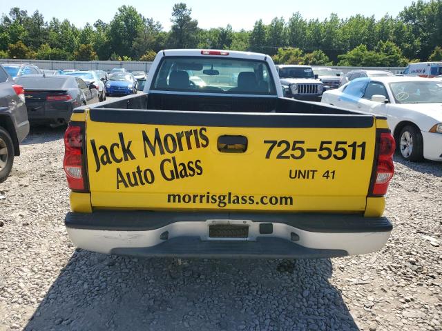 1GCEC14V07Z199033 - 2007 CHEVROLET SILVERADO C1500 CLASSIC WHITE photo 6