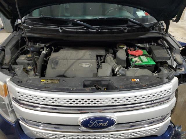 1FMHK8D83CGA29916 - 2012 FORD EXPLORER XLT BLUE photo 12