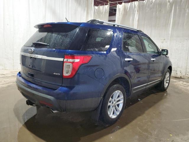 1FMHK8D83CGA29916 - 2012 FORD EXPLORER XLT BLUE photo 3