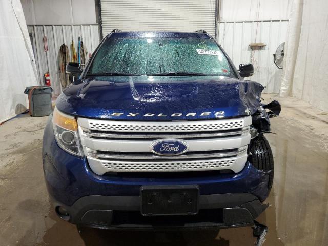 1FMHK8D83CGA29916 - 2012 FORD EXPLORER XLT BLUE photo 5