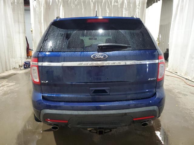 1FMHK8D83CGA29916 - 2012 FORD EXPLORER XLT BLUE photo 6