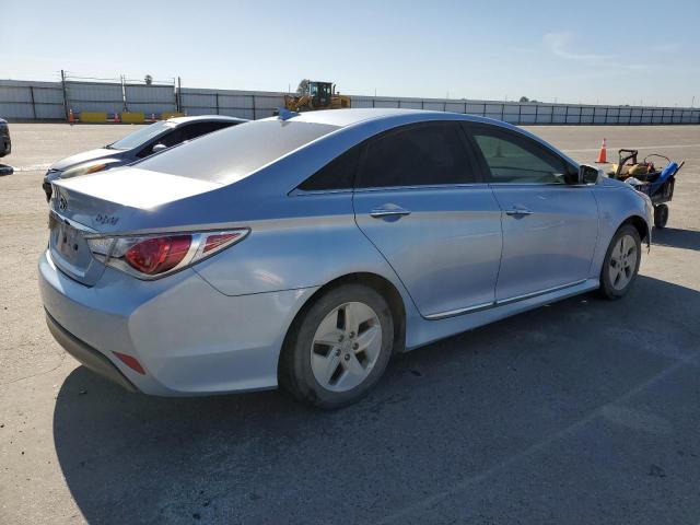 KMHEC4A44CA045510 - 2012 HYUNDAI SONATA HYBRID BLUE photo 3