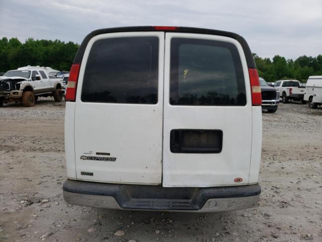 1GCWGFBA8B1105395 - 2011 CHEVROLET EXPRESS G2 WHITE photo 6