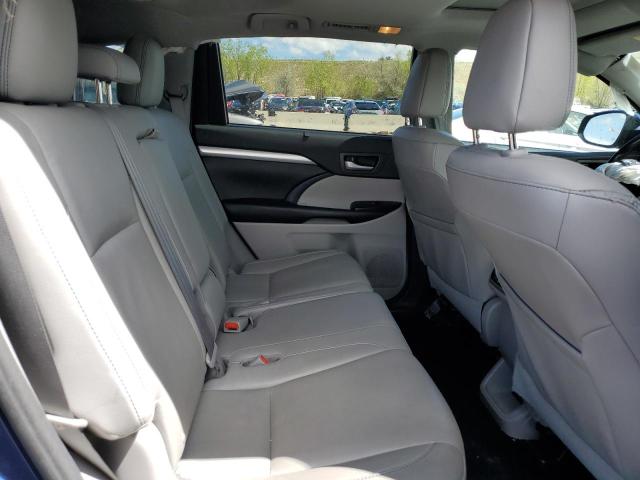 5TDJKRFH4GS335642 - 2016 TOYOTA HIGHLANDER XLE BLUE photo 11