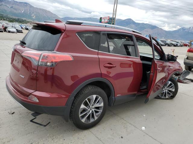 JTMRJREV1JD210310 - 2018 TOYOTA RAV4 HV LE BURGUNDY photo 3