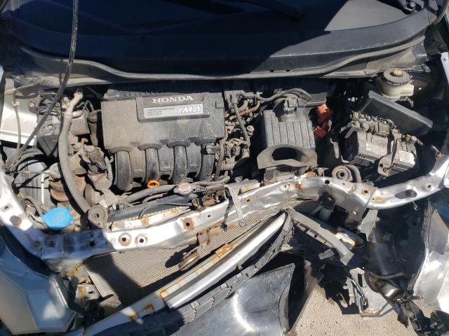 JHMZE2H56AS801878 - 2010 HONDA INSIGHT LX SILVER photo 11