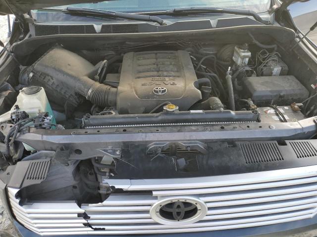 5TFRY5F19FX180835 - 2015 TOYOTA TUNDRA DOUBLE CAB SR/SR5 GRAY photo 11