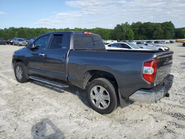 5TFRY5F19FX180835 - 2015 TOYOTA TUNDRA DOUBLE CAB SR/SR5 GRAY photo 2