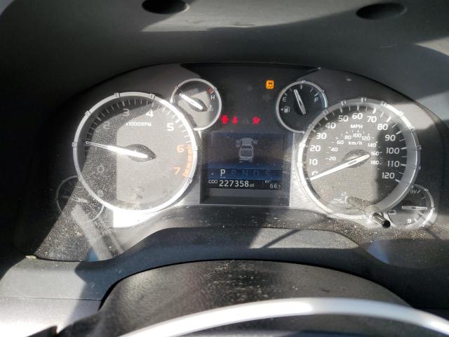 5TFRY5F19FX180835 - 2015 TOYOTA TUNDRA DOUBLE CAB SR/SR5 GRAY photo 9