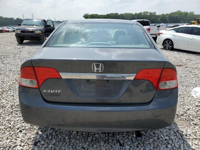 2HGFA1F50AH530399 - 2010 HONDA CIVIC LX GRAY photo 6