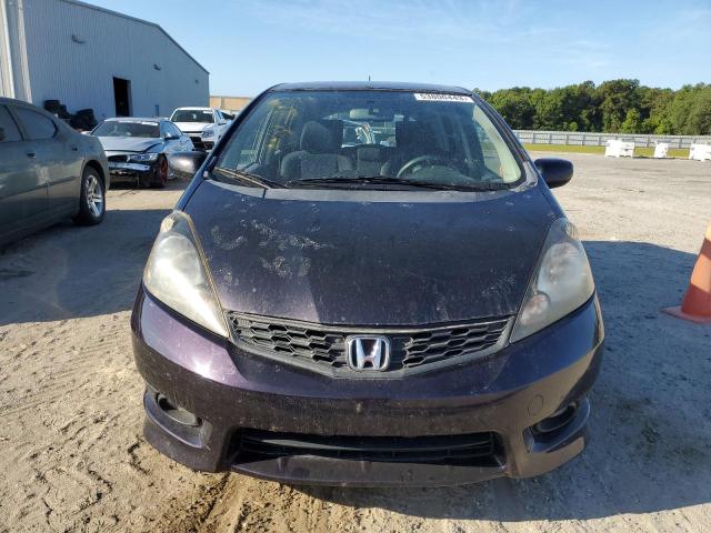 JHMGE8H5XDC062944 - 2013 HONDA FIT SPORT PURPLE photo 5