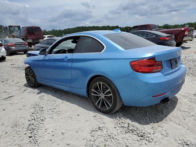 WBA2J1C55JVD09776 - 2018 BMW 230I BLUE photo 2