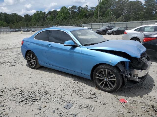WBA2J1C55JVD09776 - 2018 BMW 230I Синій фото 4