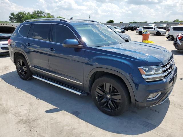 1V2NR2CA3KC583014 - 2019 VOLKSWAGEN ATLAS SEL PREMIUM BLUE photo 4